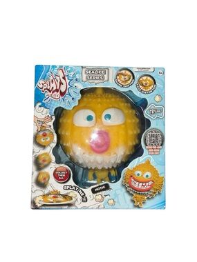 Splats Me Head SeaLife Yellow Splat Ball Kids Learning Toy